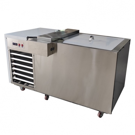 ปรับแต่งเองเล็กน้อ stainless เหล็กกล้าเนื้อความโปร่งแสงน้ำแข็งบล็อคการทำเครื่อง 
