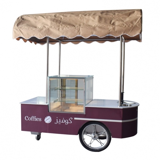 กำหนดเองเคลื่อนที่ของหวาน vending ถเข็น 