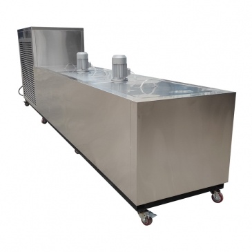Stainless เหล็กกล้าเนื้อไอติมแท่งคู่จากเครื่องทำไอศกรีม